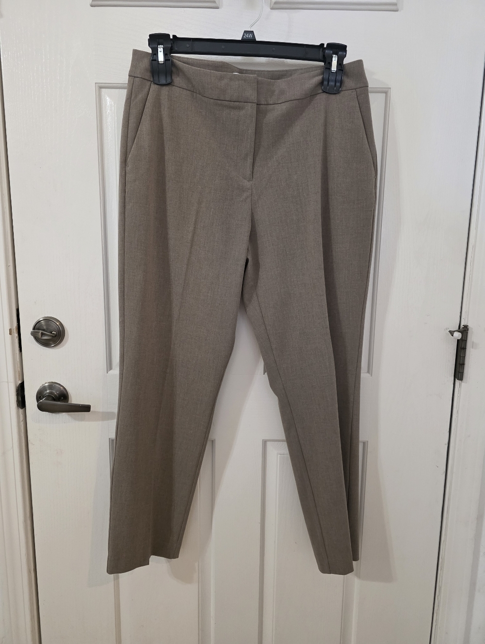Classic Women's Tailored Dress Pants - Taupe